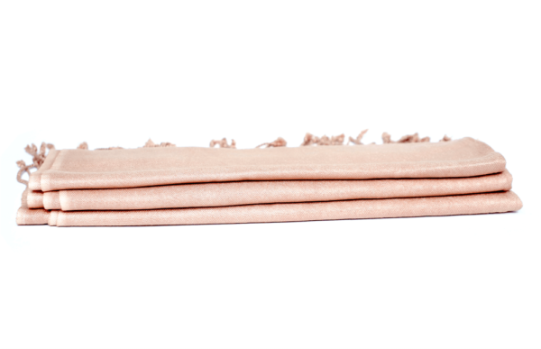 Nude Beige Pashmina Shawl - Image 5