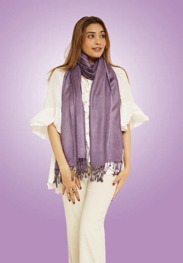 purple pashmina shawls uk
