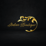 Black Gold Elegant Illustration Fashion Brand Logo (2)