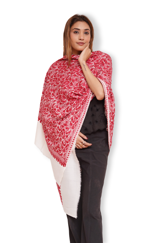 Embroidery Shawl 100% Pashmina/Cashmere
