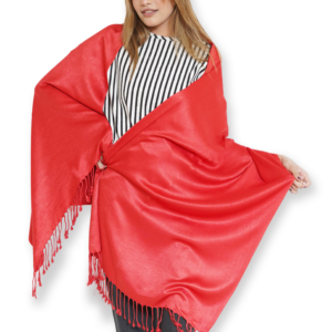 Red Pashmina Shawl 250 gram