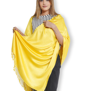 Yellow Pashmina Shawl 250 gram